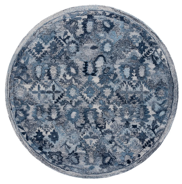 Safavieh Marquee 6'-0" x 6'-0" Rug in Navy