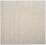 Safavieh Florida Shag 6'-7" x 6'-7" Rug in Creme / Creme