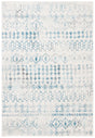 Safavieh Tulum 4'-0" x 6'-0" Rug in Ivory / Turquoise