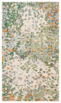 Safavieh Monaco 3'-0" x 5'-0" Rug in Sage / Rust