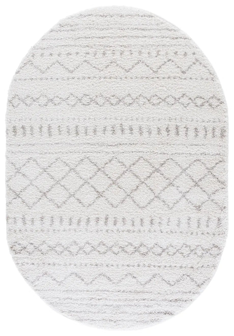 Safavieh Arizona Shag 5'-0" x 8'-0" Rug in Ivory / Beige