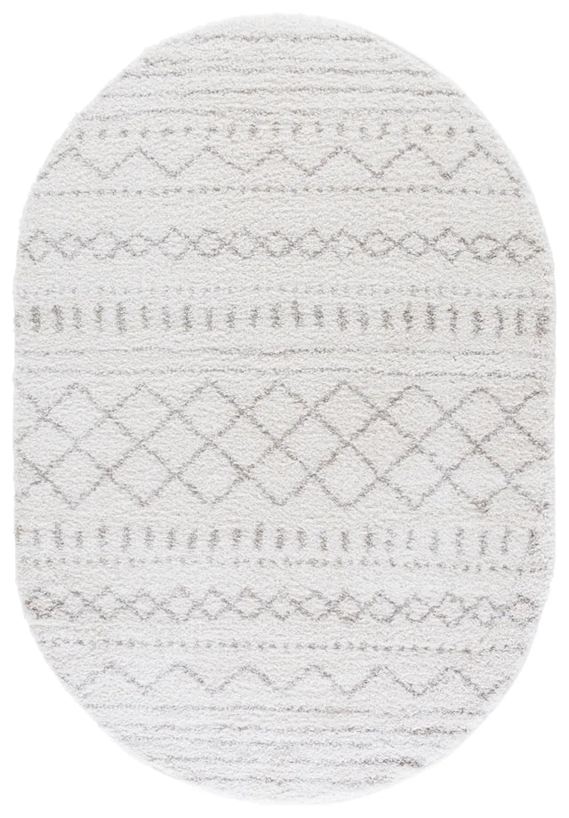 Safavieh Arizona Shag 5'-0" x 8'-0" Rug in Ivory / Beige
