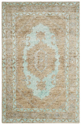 Safavieh Tangier 5'-0" x 8'-0" Rug in Seafoam / Beige