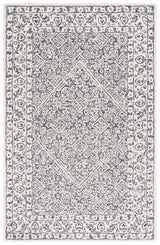 Safavieh Dip Dye 4'-0" x 6'-0" Rug in Ivory / Black