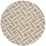 Safavieh Chatham 5'-0" x 5'-0" Rug in Beige / Ivory