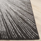 Safavieh Abstract 4'-0" x 6'-0" Rug in Ivory / Charcoal
