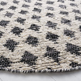 Safavieh Natura 6'-0" x 6'-0" Rug in Beige / Black