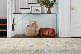 Loloi Norabel Nor-01 Ivory/Multi Rugs - room scene 1 horizontal