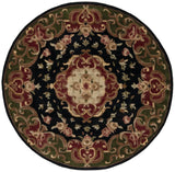 Safavieh Classic 6'-0" x 6'-0" Rug in Black / Green