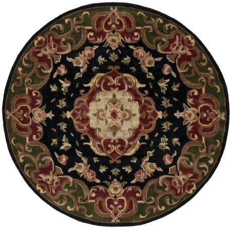 Safavieh Classic 6'-0" x 6'-0" Rug in Black / Green