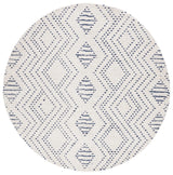 Safavieh Natura 6'-0" x 6'-0" Rug in Ivory / Blue