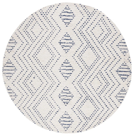 Safavieh Natura 6'-0" x 6'-0" Rug in Ivory / Blue