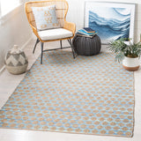 Safavieh Cape Cod 5'-0" x 8'-0" Rug in Blue / Natural