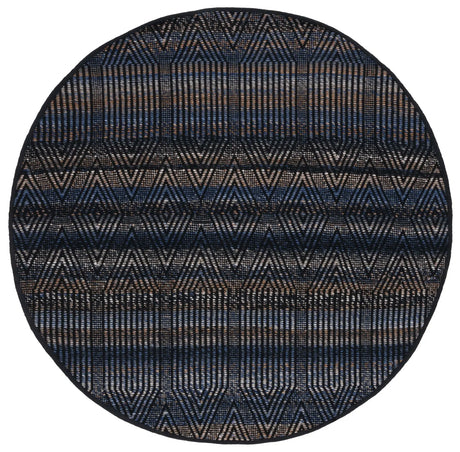 Safavieh Natura 6'-0" x 6'-0" Rug in Blue / Orange
