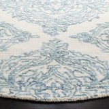 Safavieh Abstract 6'-0" x 6'-0" Rug in Ivory / Blue