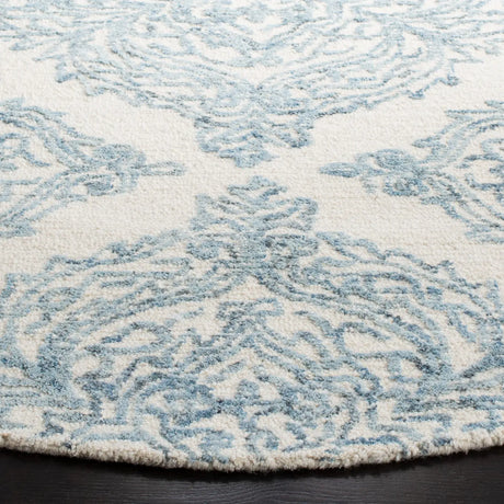 Safavieh Abstract 6'-0" x 6'-0" Rug in Ivory / Blue