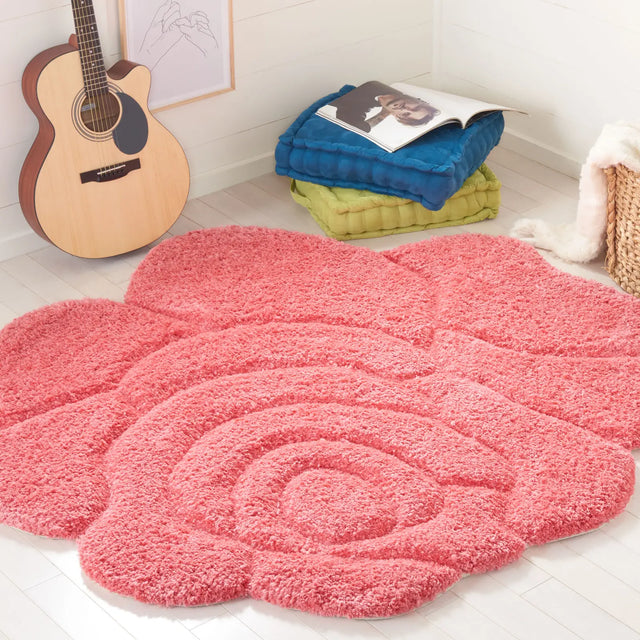 Safavieh Novelty 5'-0" x 5'-0" Rug in Fuchsia / Pink