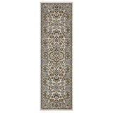 Oriental Weavers Sphinx HASTINGS HA02I Ivory Floral Rugs - runner