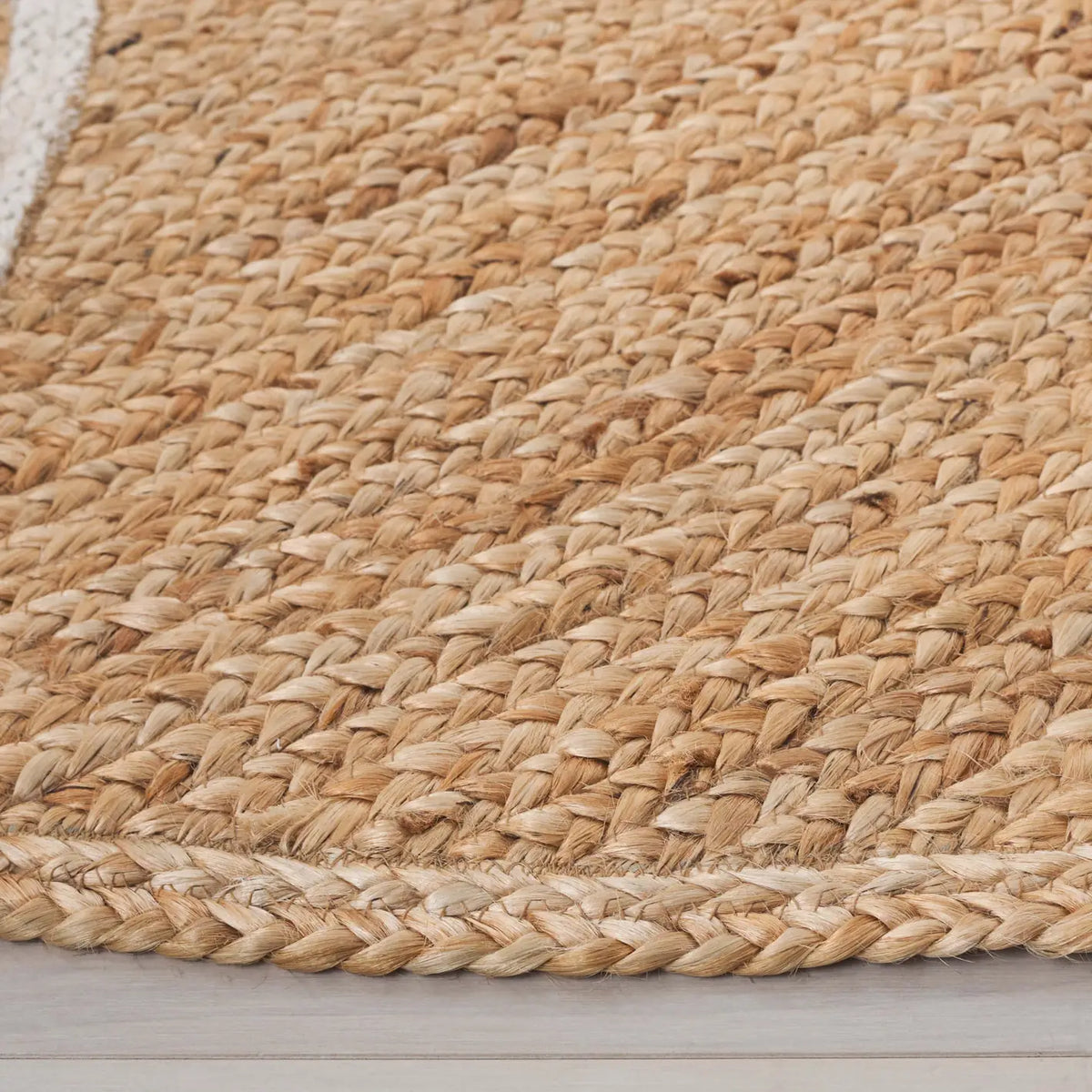 Safavieh Natural Fiber 6'-0" x 6'-0" Rug in Natural / Ivory