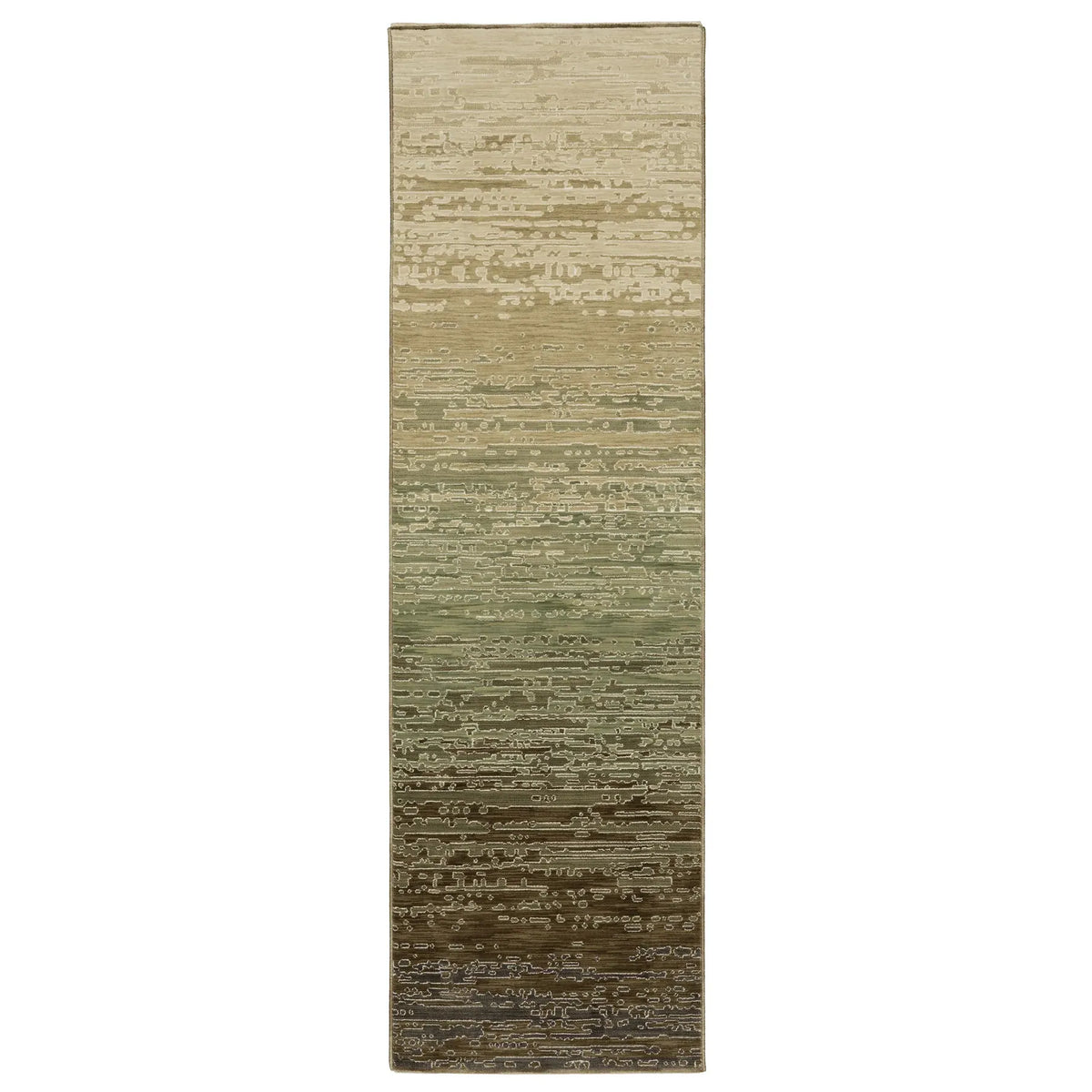 Oriental Weavers Sphinx Reed Re09A Beige/ Green Rug - runner