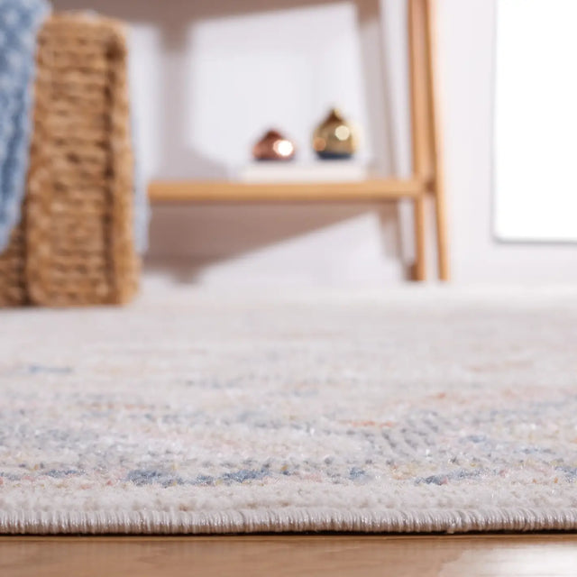 Safavieh Blair Washable 4'-0" x 6'-0" Rug in Beige / Grey