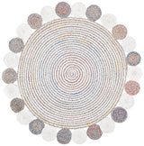 Safavieh Cape Cod 3'-0" x 3'-0" Rug in Pink / Ivory