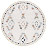 Safavieh Marrakesh 6'-7" x 6'-7" Rug in Ivory / Multi