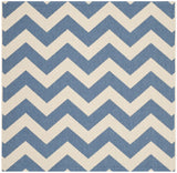Safavieh Courtyard 5'-3" x 5'-3" Rug in Blue / Beige