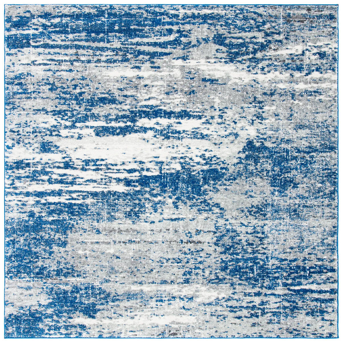 Safavieh Evoke 6'-7" x 6'-7" Rug in Dark Blue / Grey