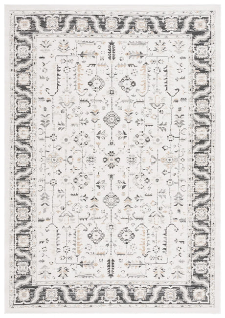 Safavieh Sunrise 5'-3" x 7'-7" Rug in Ivory / Grey Black
