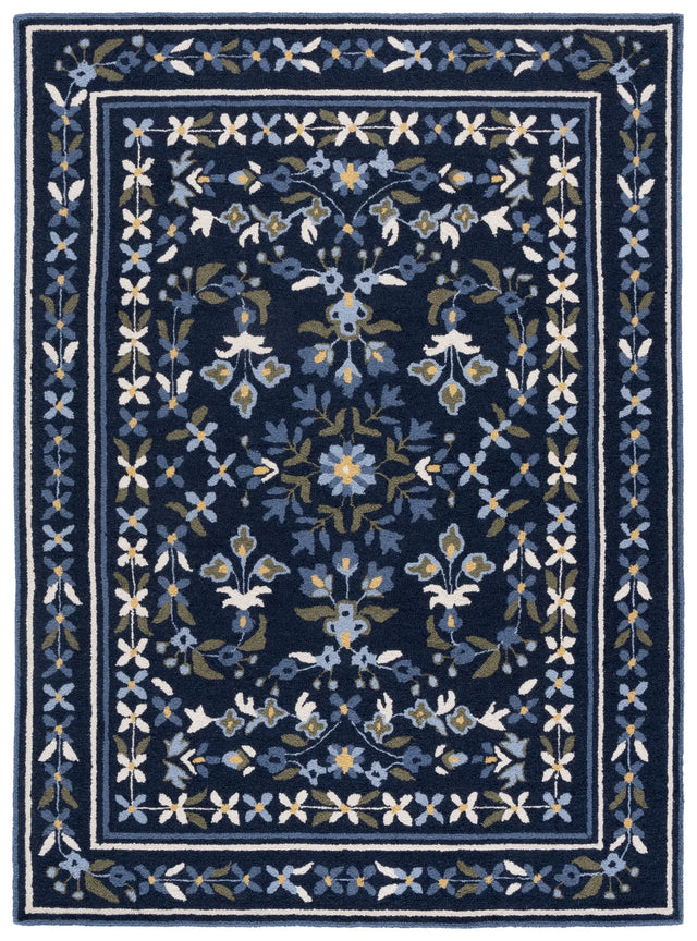Safavieh Martha Stewart 4'-0" x 6'-0" Rug in Navy / Ivory