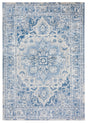 Safavieh Brentwood 4'-0" x 6'-0" Rug in Blue / Ivory