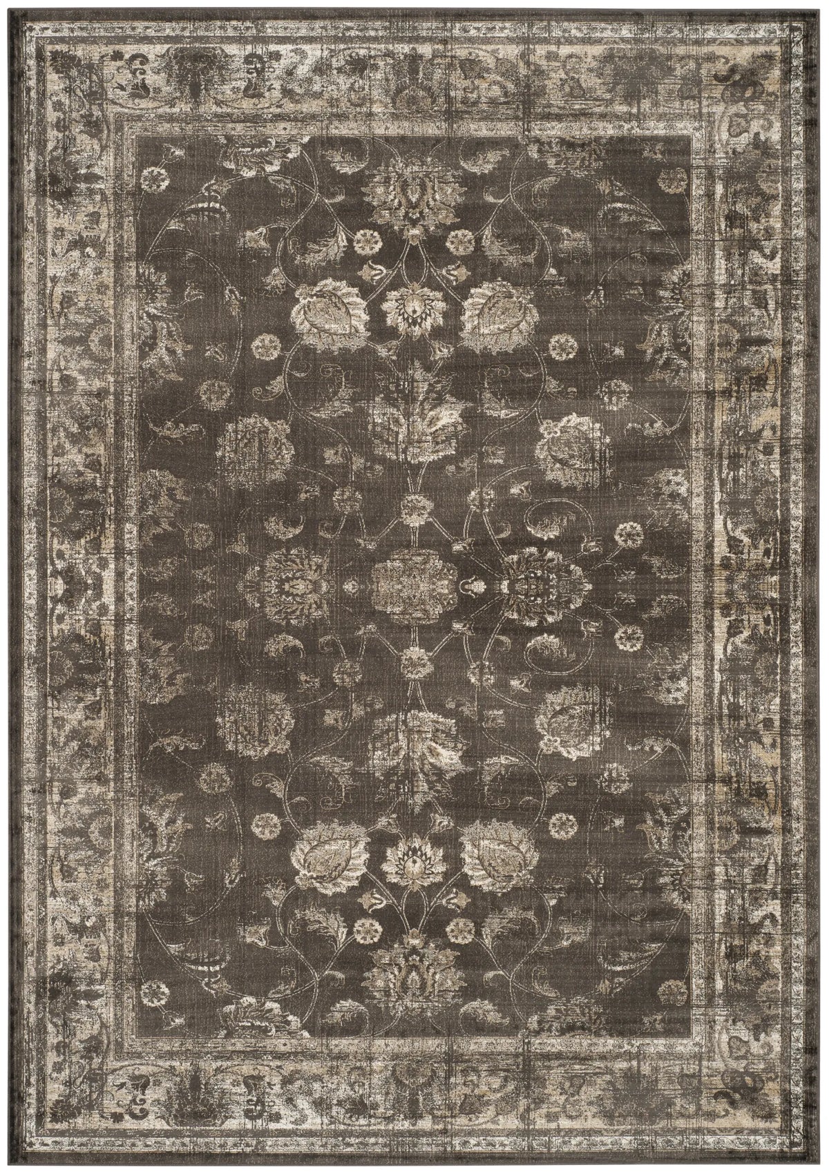 Safavieh Vintage 10'-0" x 14'-0" Rug in Soft Anthracite
