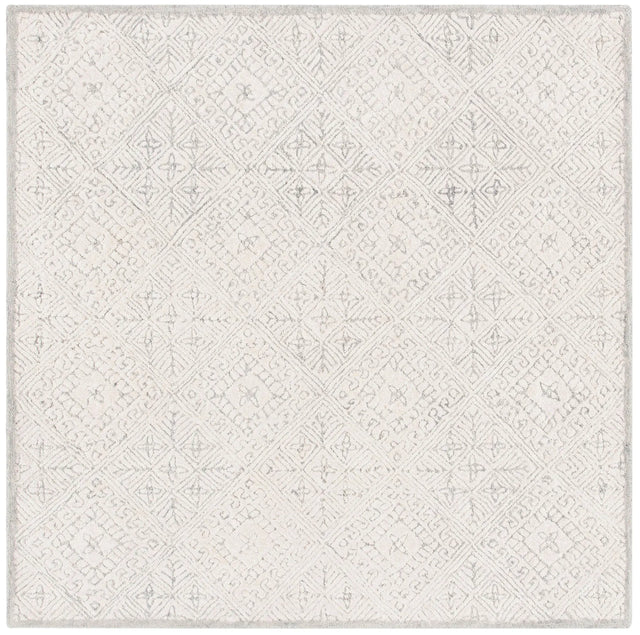 Safavieh Glamour 6'-0" x 6'-0" Rug in Grey / Ivory