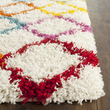 Safavieh Sgk-Shag Kids 2'-0" x 11'-0" Rug in Ivory / Multi