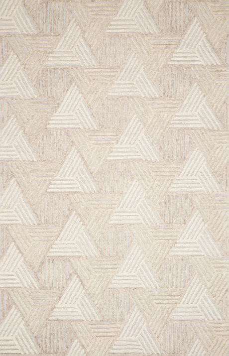 Loloi Ehren Ehr-04 Oatmeal / Ivory Rugs - main flat
