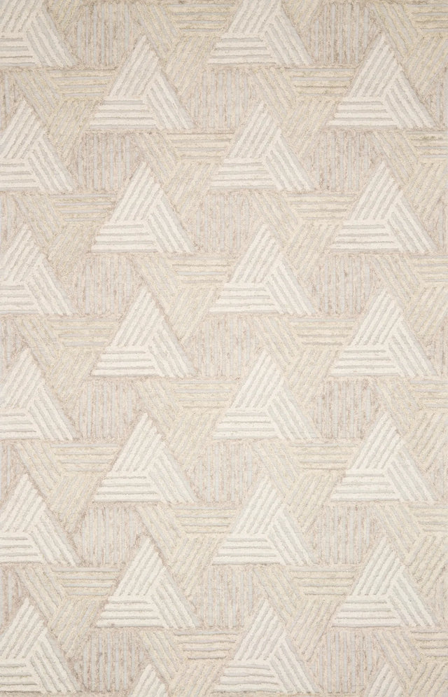 Loloi Ehren Ehr-04 Oatmeal / Ivory Rugs - main flat