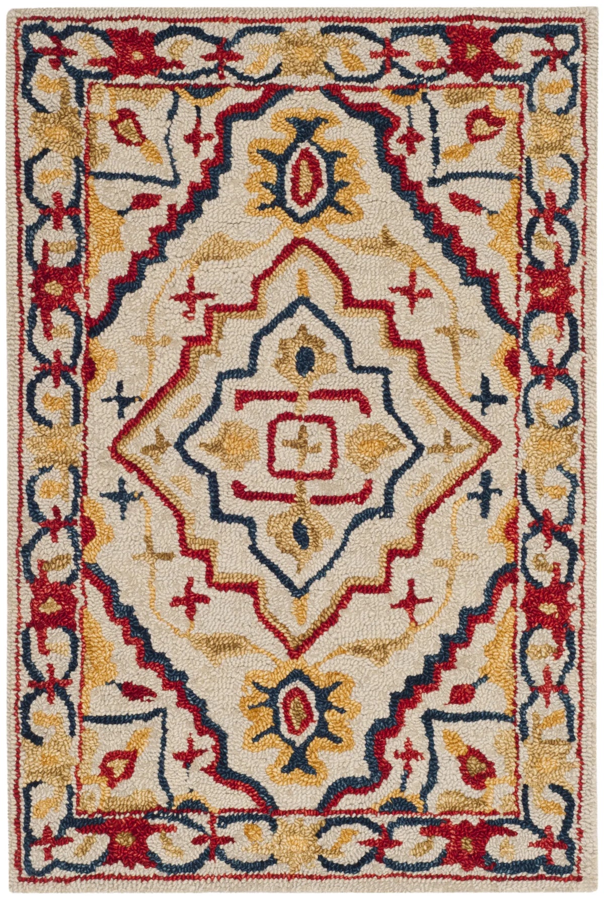 Safavieh Aspen 2'-0" x 3'-0" Rug in Ivory / Multi