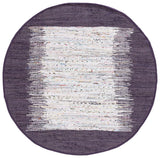 Safavieh Montauk 6'-0" x 6'-0" Rug in Ivory / Purple