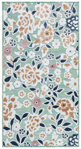 Safavieh Cabana 2'-7" x 5'-0" Rug in Green / Navy