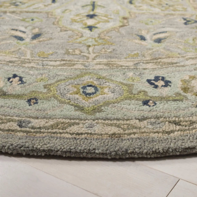 Safavieh Heritage 6'-0" x 6'-0" Rug in Ivory / Blue