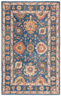 Safavieh Antiquity 4'-0" x 6'-0" Rug in Navy / Beige