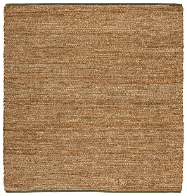 Safavieh Natural Fiber 6'-6" x 6'-6" Rug in Natural / Green