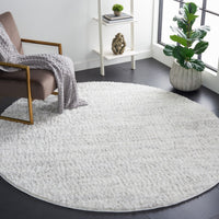 Safavieh Berber Shag Ber563F Ivory/Light Grey Area Rug