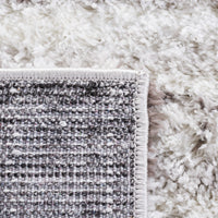 Safavieh Berber Shag Ber565F Grey/Dark Grey Area Rug