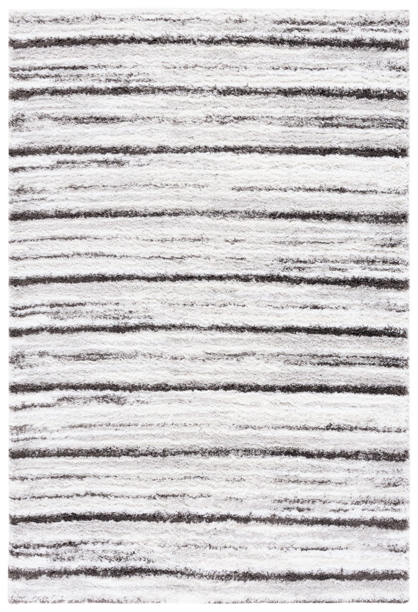 Safavieh Berber Shag Ber565F Grey/Dark Grey Area Rug