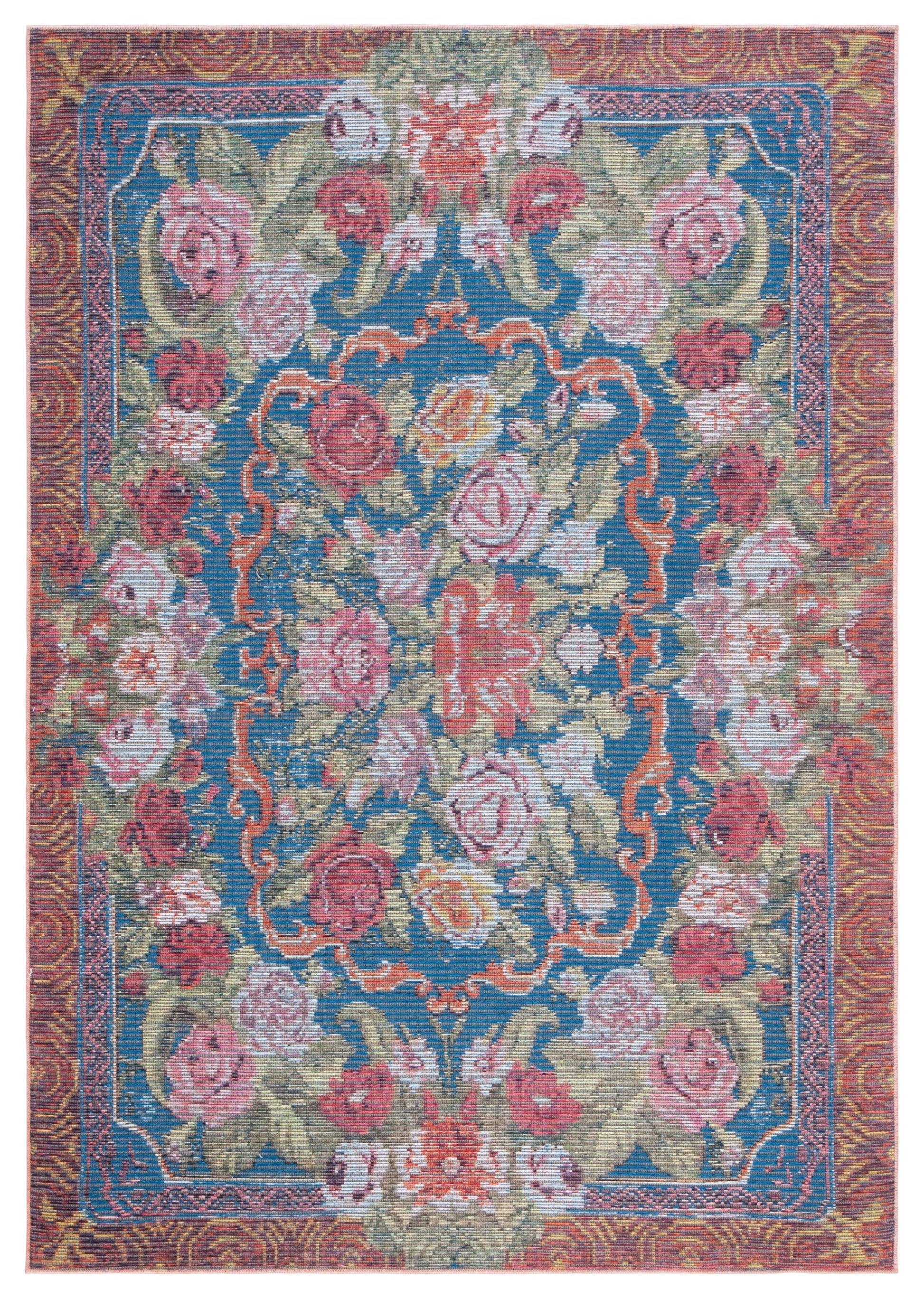 Safavieh Besarabian Bes220M Blue/Sage Rust Area Rug