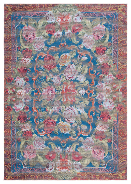 Safavieh Besarabian Bes220M Blue/Sage Rust Area Rug