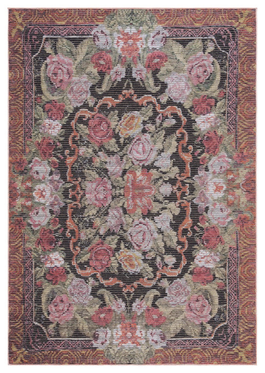 Safavieh Besarabian Bes220Y Black/Sage Rust Area Rug