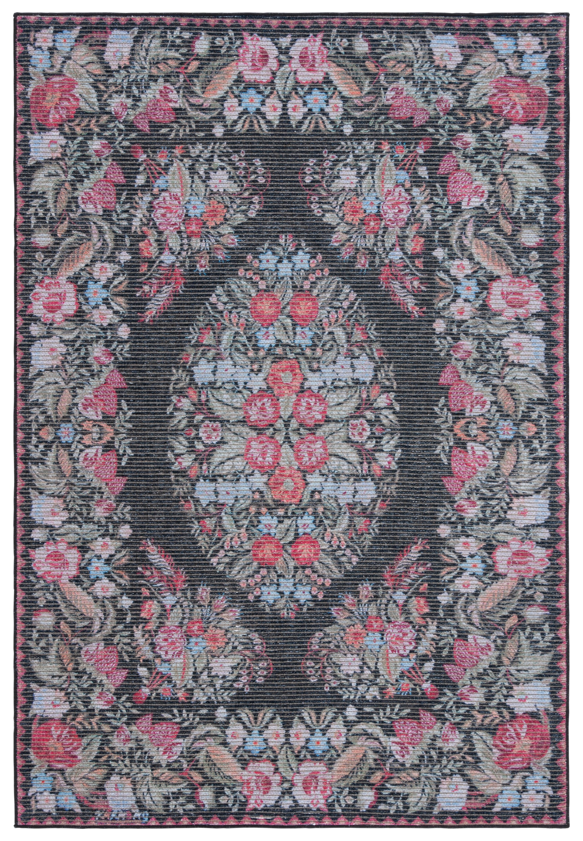 Safavieh Besarabian Bes222Y Black/Sage Area Rug